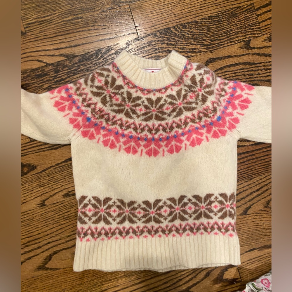 CPC classic prep Children's Wear Sweater ski fair isle wool
